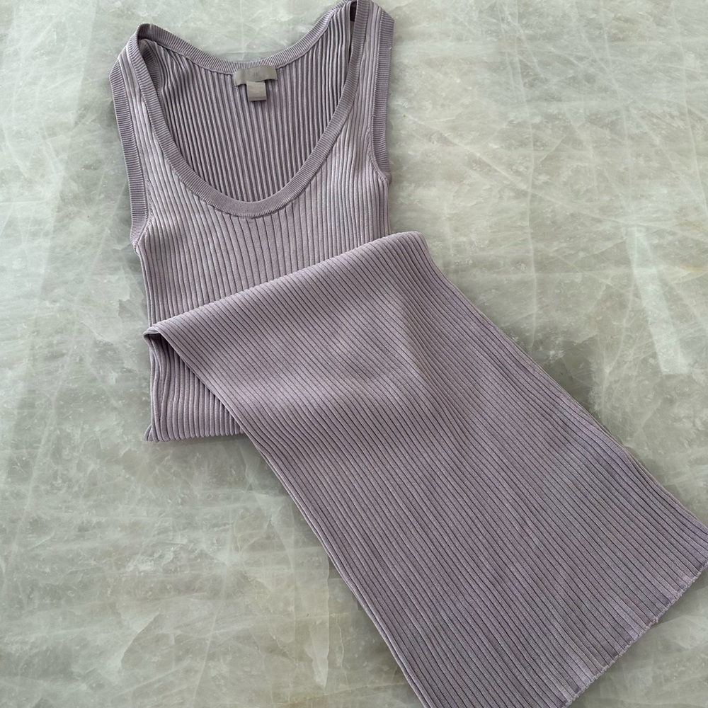 H&M Ribbed Bodycon Tank Maxi Dress – XL - Picture 2 of 3